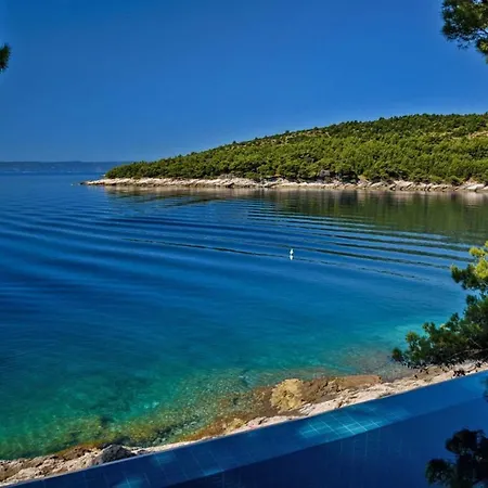 Luxury Beachfront Palazzo Di Mare With Private Heated Pool And Staff At The On Brac Island - Sumartin Villa Selca (Brac)